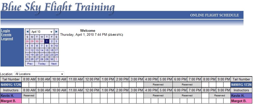 build schedule online